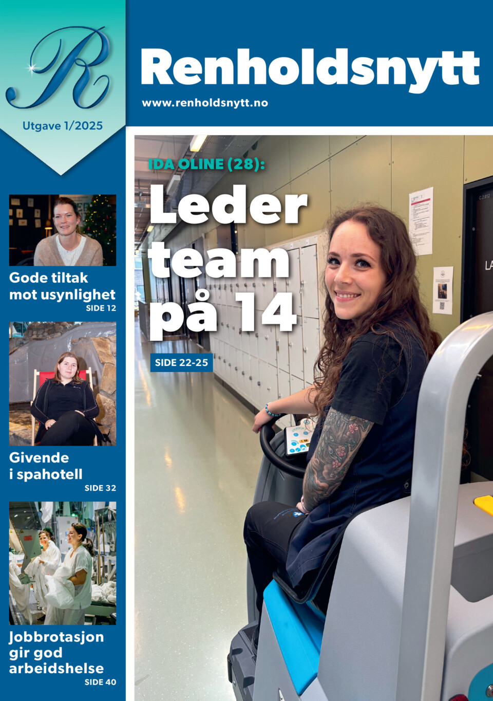 Empty article - Title Renholdsnytt 1/2025 forside