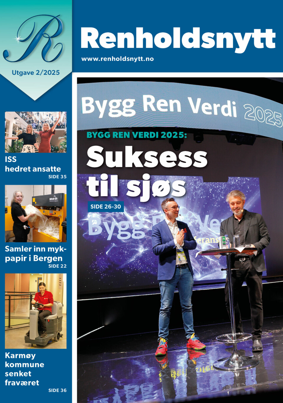 Empty article - Title Forsiden til Renholdsnytt nr. 2/2025