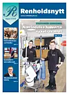 Forsiden til Renholdsnytt nr. 5/2026. Hovedbildet viser en to kvinnelige renholdere som står ved siden av en renholdstralle.