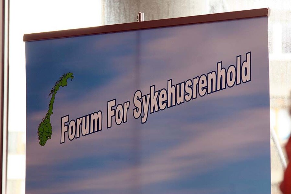 Forum for sykehusrenhold 2009 Forum for sykehusrenhold 2009