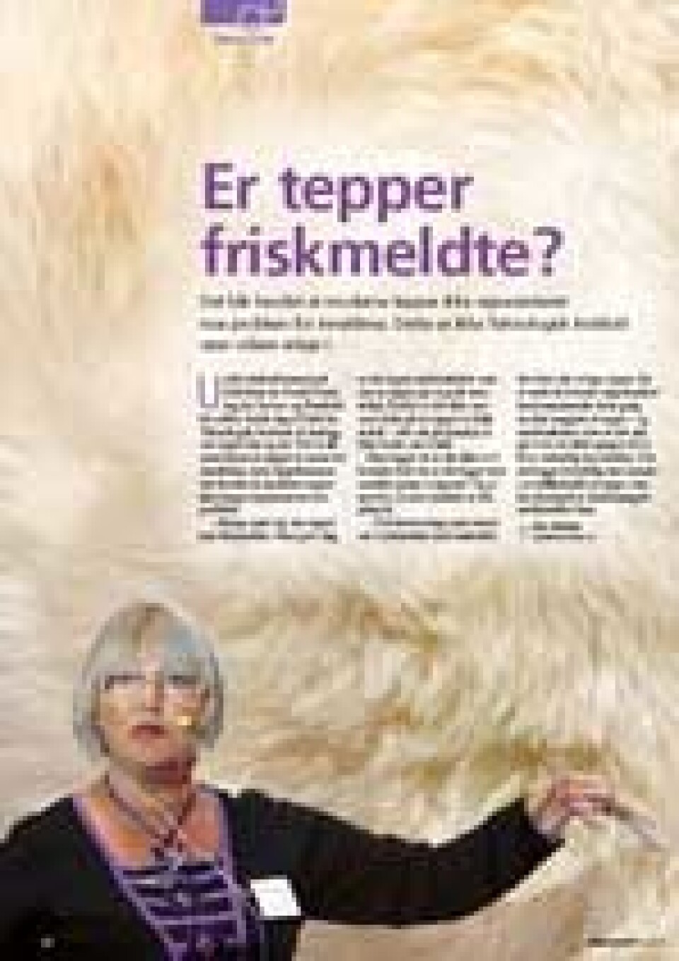 Diamanter fikk opp glansen