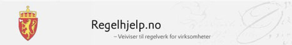 Hvor finner du regelverket?