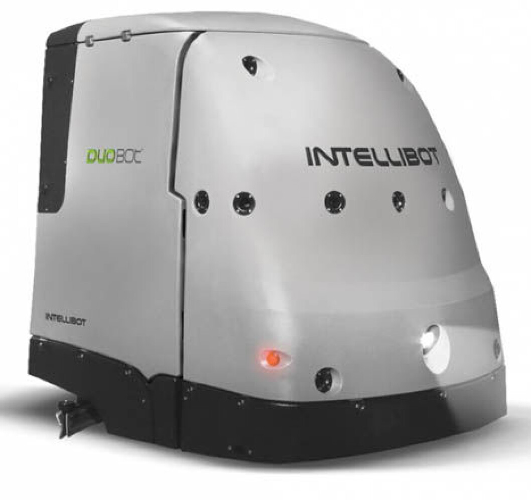 Intellibot sweeper scrubber Intellibot sweeper scrubber
