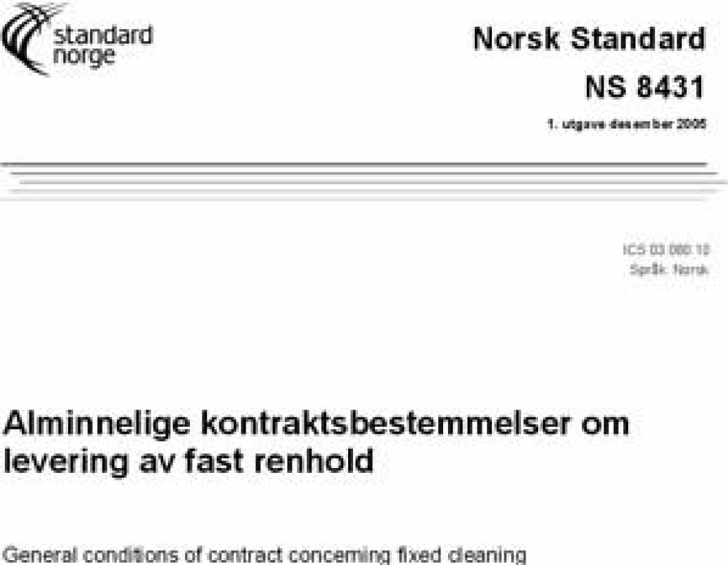 NS 8431 rev1 2005 Foto Standard Norge