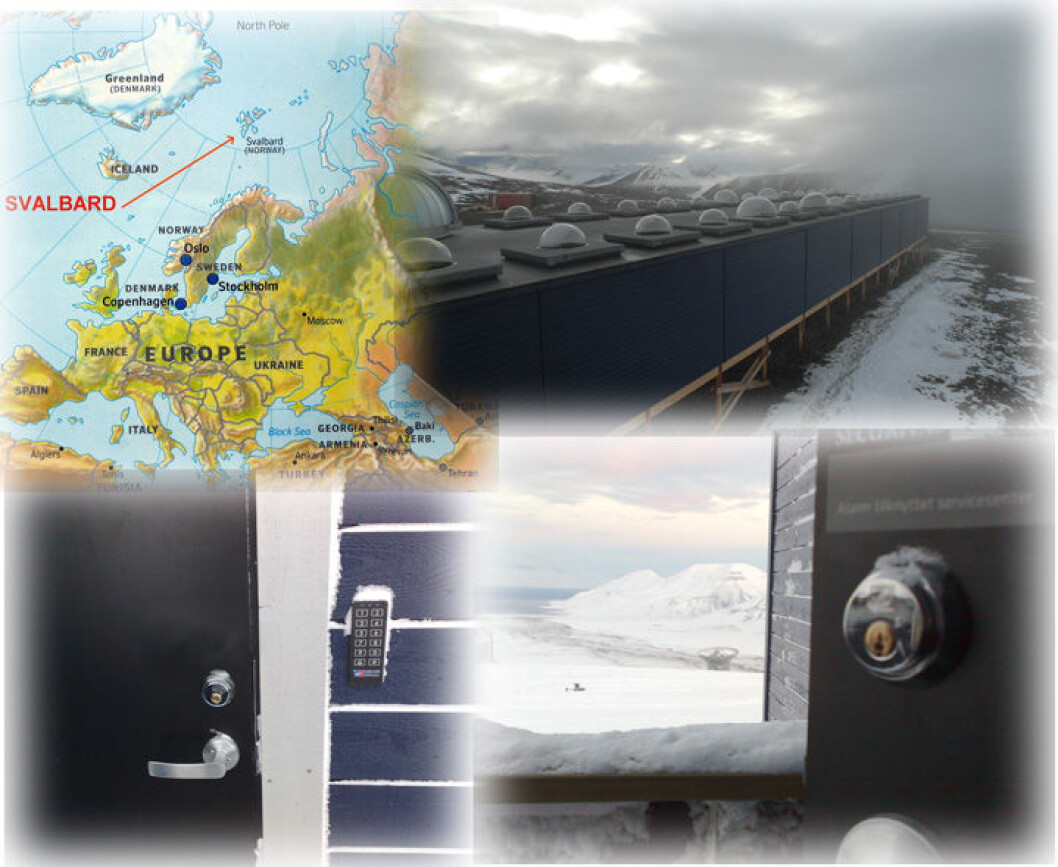 Svalbard-illustrasjon Svalbard-illustrasjon