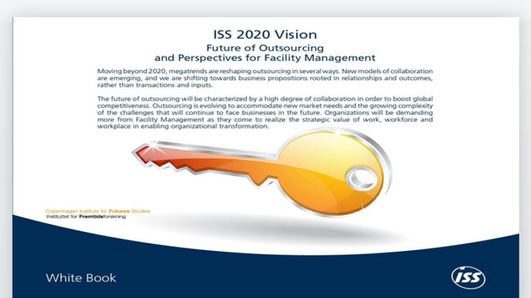 Faksimile fra rapporten «ISS 2020 Vision». Faksimile fra rapporten «ISS 2020 Vision».