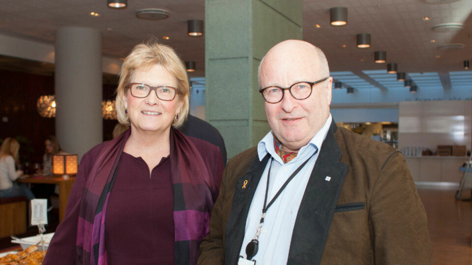 Anne Jensen og Petter Furulund er spent på mottakelsen for NHO Services nye omdømme­kampanje for renholds­bransjen.