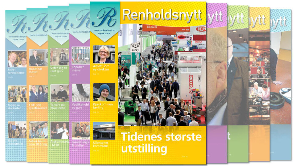 Renholdsnytt 3/2016