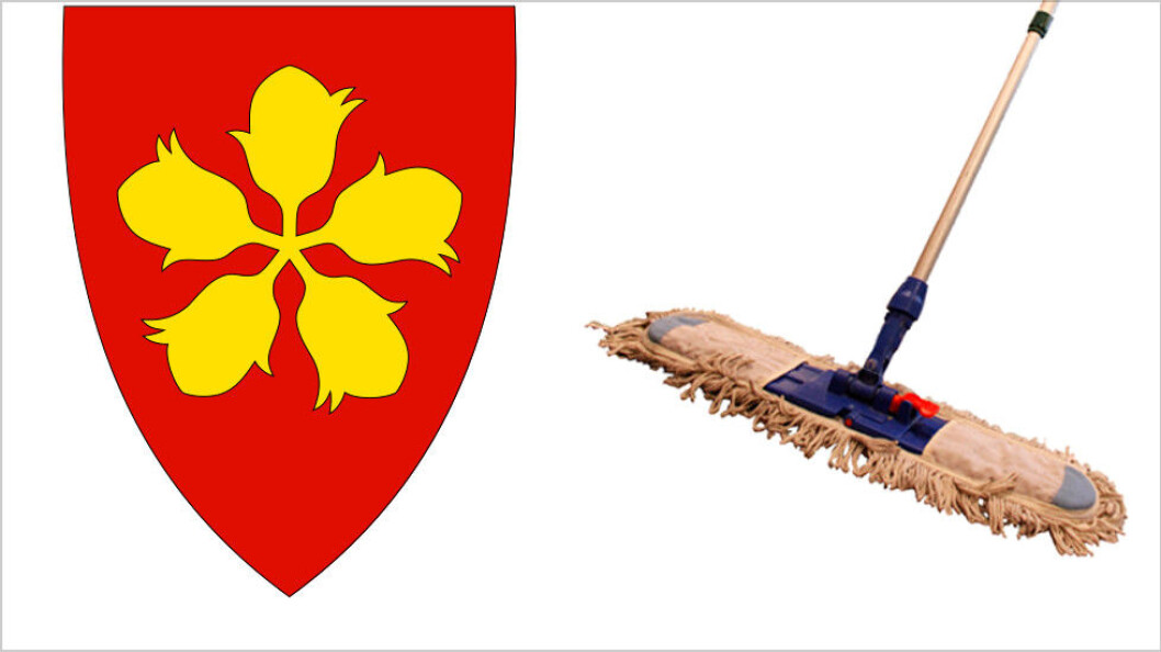 (Illustrasjon med Hemnes kommunevåpen) (Illustrasjon med Hemnes kommunevåpen)