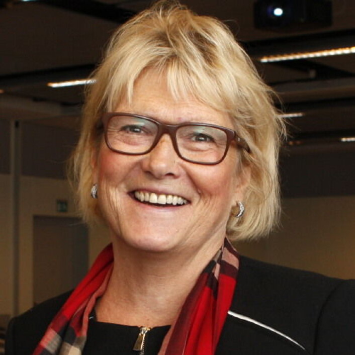 Anne Jensen i R&E. Anne Jensen i R&E.