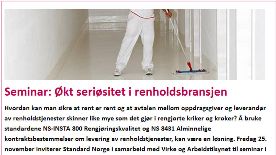 Seminaret avholdes 25/11-2016 kl. 12-15. (Faksimile fra arrangementet) Seminaret avholdes 25/11-2016 kl. 12-15. (Faksimile fra arrangementet)