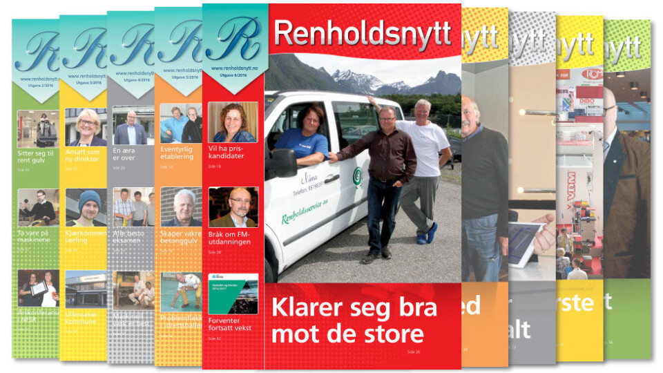 Renholdsnytt 6/2016