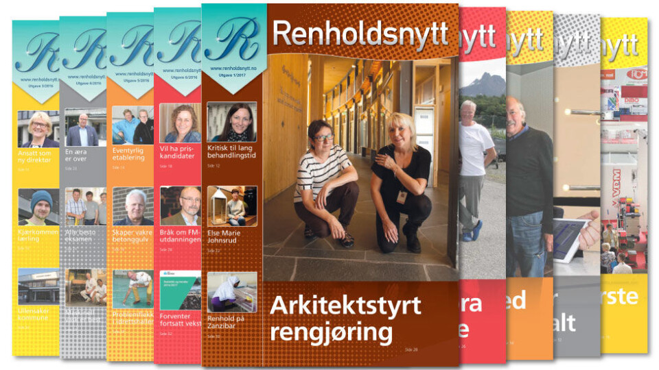 Renholdsnytt 1/2017