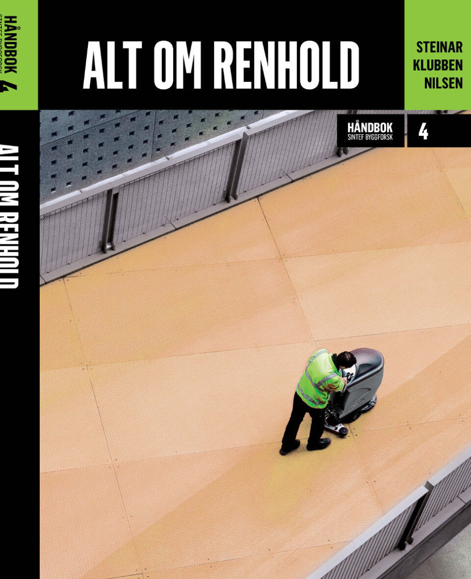 Forsiden til 2. utgave av «Alt om renhold». Forsiden til 2. utgave av «Alt om renhold».