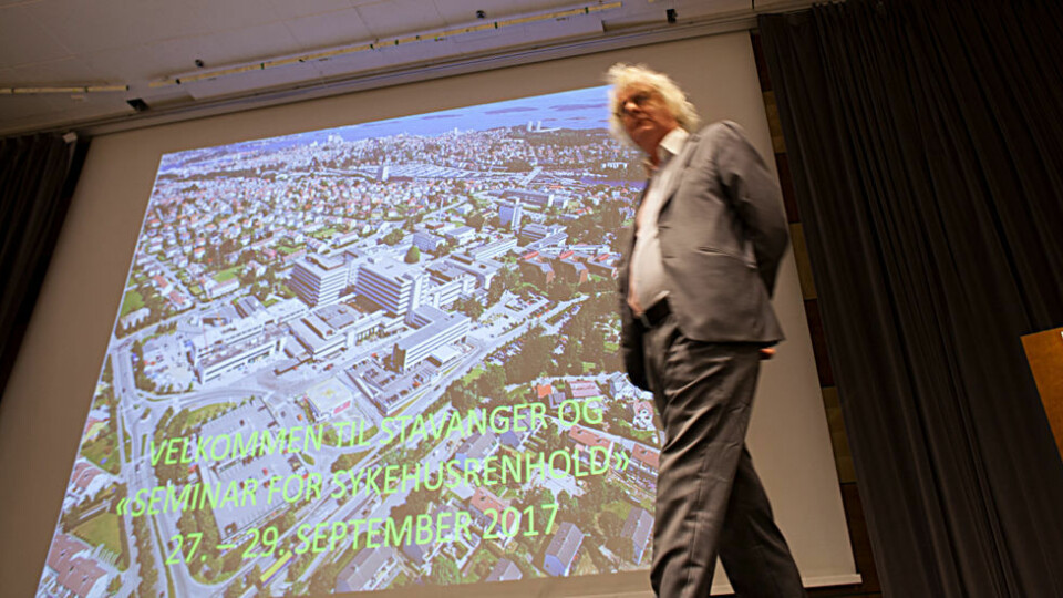En engasjert Per-Inge Thorkildsen i sving under seminaret. (Foto: Trond Erik Hillestad)