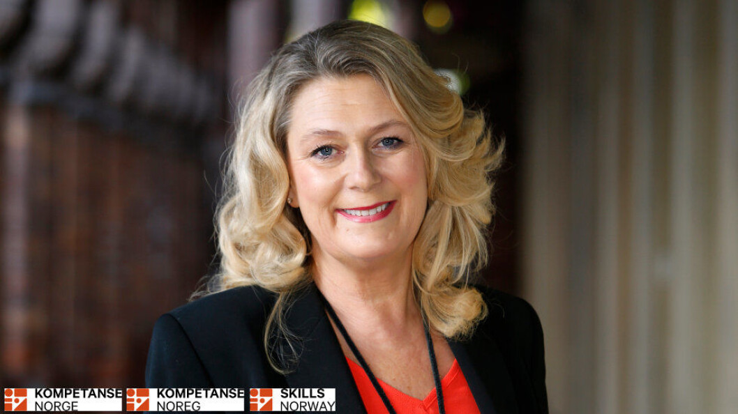 Direktør Gina Lund og hennes kolleger i Kompetanse Norge støtter opplæring i lese-, skrive-, regne-, muntlige-, digitale ferdigheter og norsk- / samiskferdigheter for voksne i arbeid. Direktør Gina Lund og hennes kolleger i Kompetanse Norge støtter opplæring i lese-, skrive-, regne-, muntlige-, digitale ferdigheter og norsk- / samiskferdigheter for voksne i arbeid.