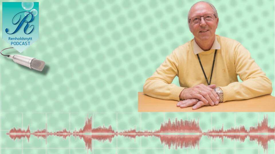Steinar K. Nilsen forteller om sine mange år i renholdsbransjen. (Grafikk etter Colourbox) Steinar K. Nilsen forteller om sine mange år i renholdsbransjen. (Grafikk etter Colourbox)