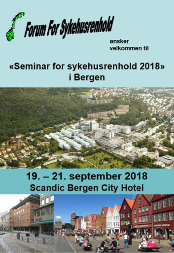 Forsiden til programmet for årets seminar. Forsiden til programmet for årets seminar.
