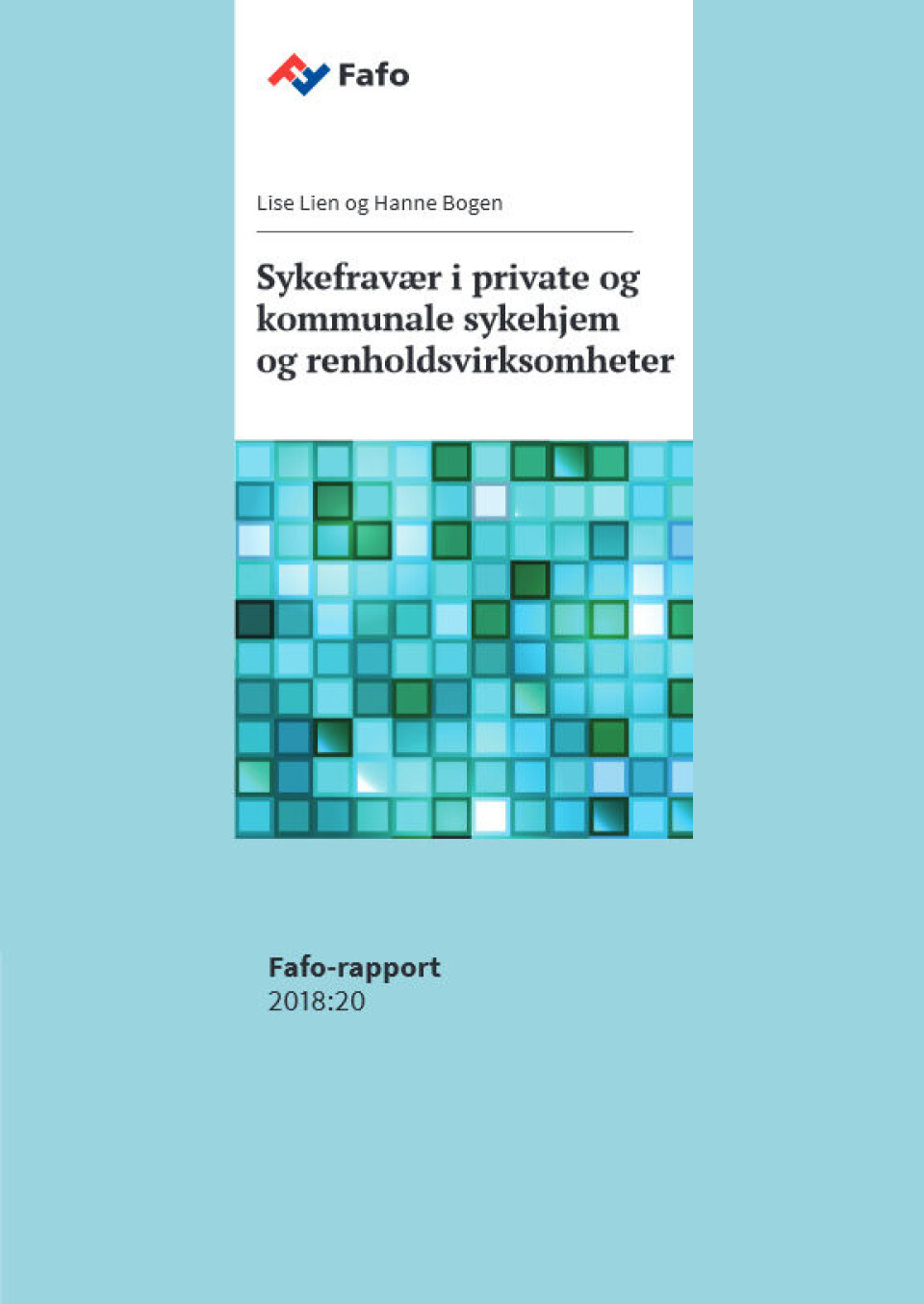 Fafos rapport har fyldig omtale av renholdsvirksomhetene. Fafos rapport har fyldig omtale av renholdsvirksomhetene.