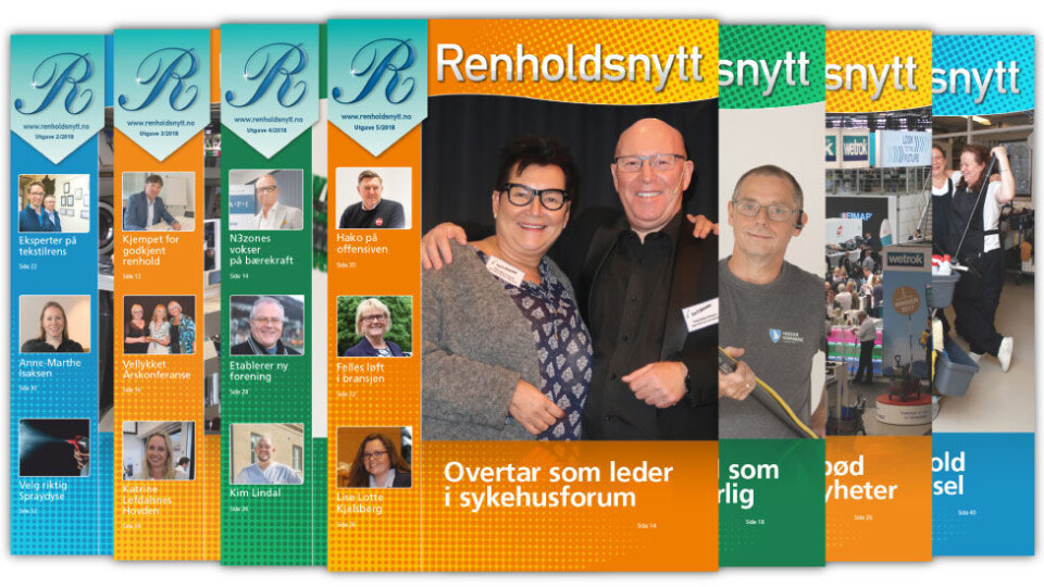 Renholdsnytt 5/2018 er ute nå