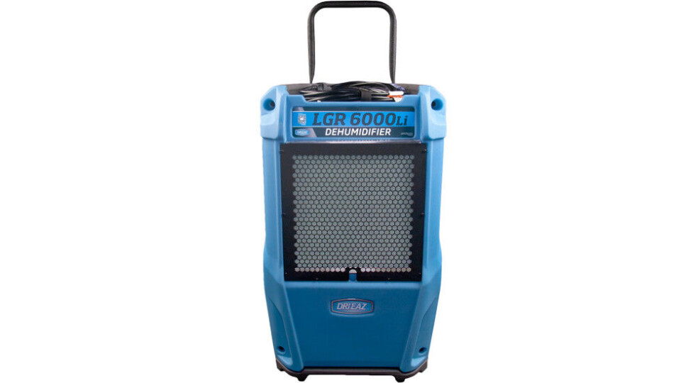 Avfukteren Dri-Eaz LGR-6000Li. (Foto: Legend Brands) Avfukteren Dri-Eaz LGR-6000Li. (Foto: Legend Brands)