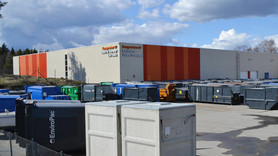 EnviroPac AS kjøper BNS Miljø AS med datterselskapet BNS Container AB i Sverige. (Foto EnviroPac)