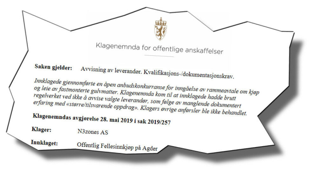 Illustrasjon etter Klagenemndssekretariatets nettside. Illustrasjon etter Klagenemndssekretariatets nettside.