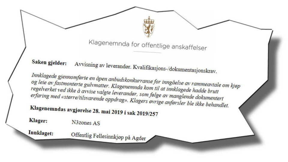 Illustrasjon etter Klagenemndssekretariatets nettside. Illustrasjon etter Klagenemndssekretariatets nettside.