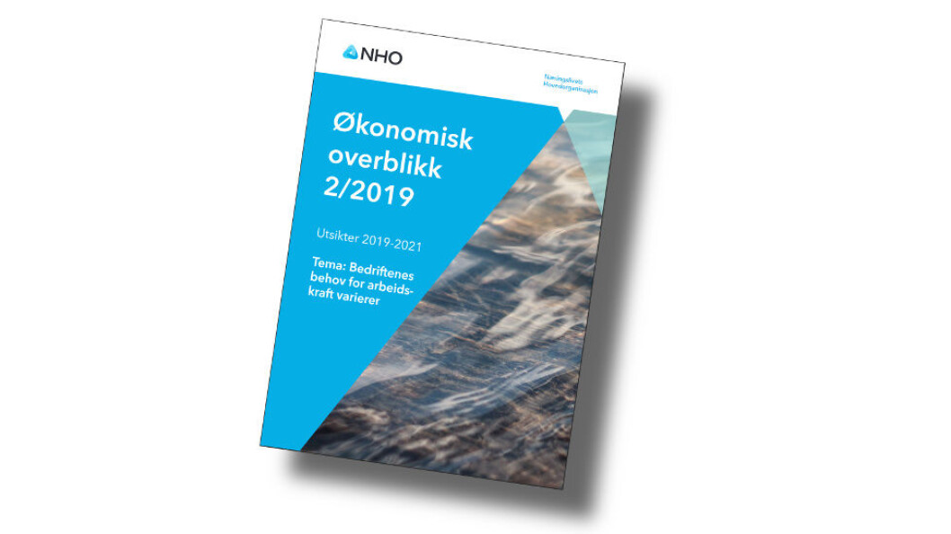 I NHOs rapport «Økonomisk overblikk 2/2019» fremkommer at 38 prosent av bedriftene sier det er et stort problem å få tak i kvalifisert arbeidskraft. I NHOs rapport «Økonomisk overblikk 2/2019» fremkommer at 38 prosent av bedriftene sier det er et stort problem å få tak i kvalifisert arbeidskraft.