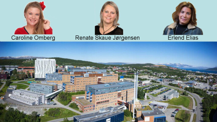 UNN (bakgrunnsbildet) er vertskap for årets seminar og her ser vi noen av årets foredragsholdere. UNN (bakgrunnsbildet) er vertskap for årets seminar og her ser vi noen av årets foredragsholdere.