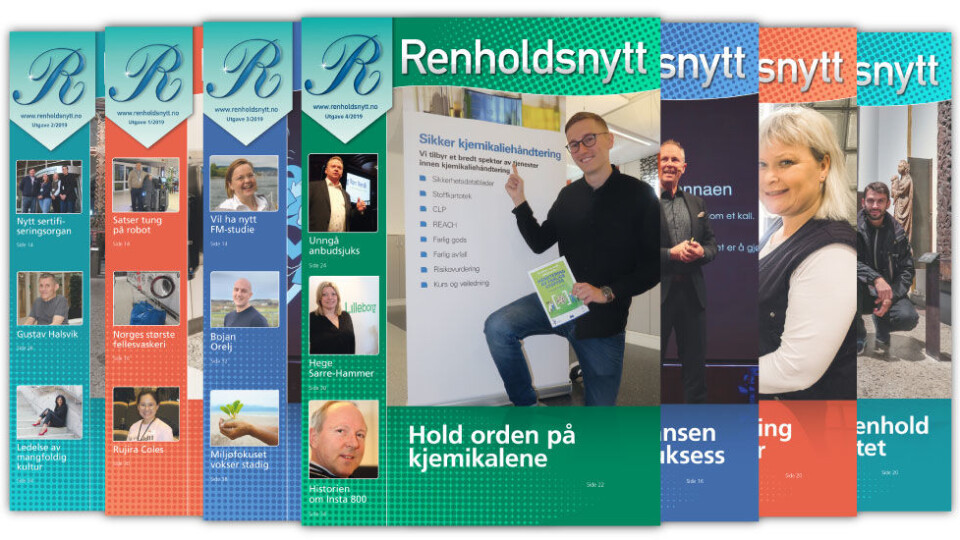 Renholdsnytt 4/2019 er ute nå