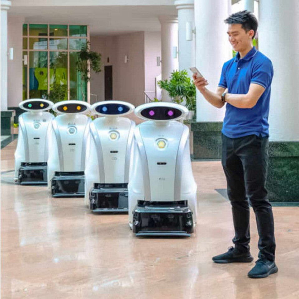 LionsBot har allerede flere typer roboter i sitt sortiment. (Foto: LionsBot) LionsBot har allerede flere typer roboter i sitt sortiment. (Foto: LionsBot)