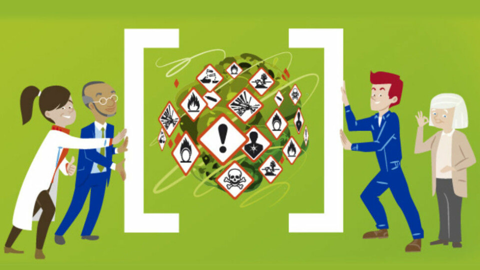 Faksimile fra Healthy Workplaces Campaign – Manage Dangerous Substances. (Ill.: EU-OSHA)