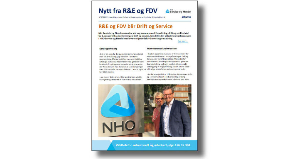 Nyhetsbrev oktober 2019. (Ill. NHO Service og Handel) Nyhetsbrev oktober 2019. (Ill. NHO Service og Handel)