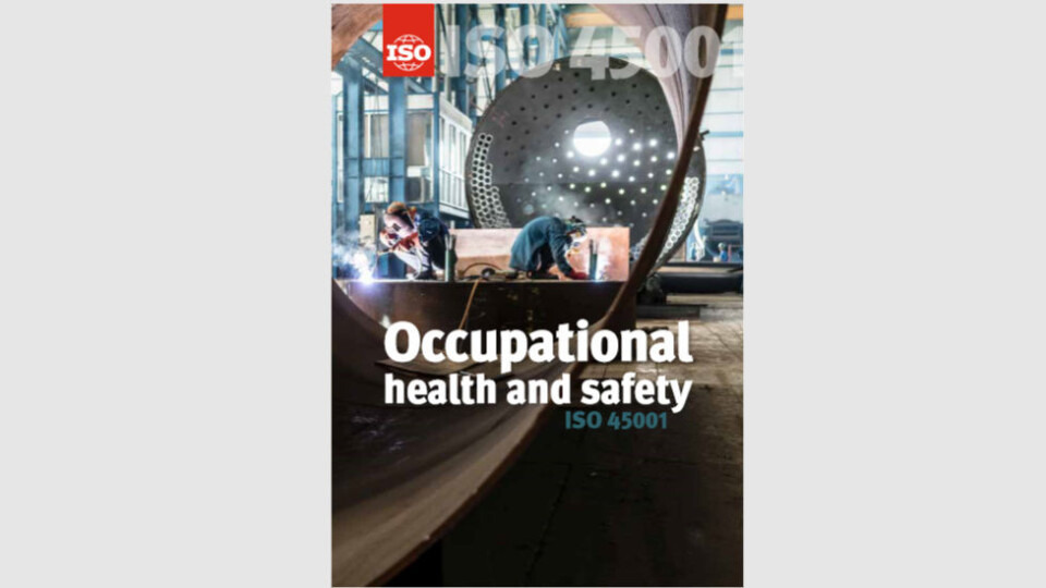 ISO 45001 omhandler rutiner for å få et godt og trygt arbeidsmiljø. (Ill.: ISO) ISO 45001 omhandler rutiner for å få et godt og trygt arbeidsmiljø. (Ill.: ISO)