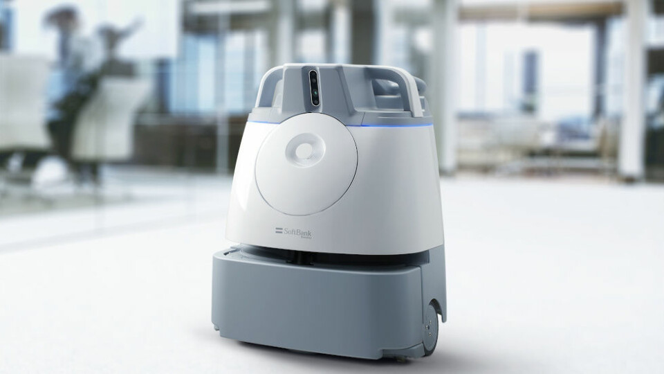 Støvsuger­roboten Whiz vant innovasjons­prisen i kategorien Utstyr. (Foto: Softbank Robotics)