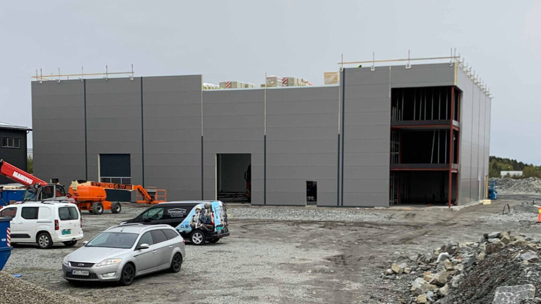 Både lager- og kontordel blir vesentlig større enn før. (Foto: Boss Europe) Både lager- og kontordel blir vesentlig større enn før. (Foto: Boss Europe)