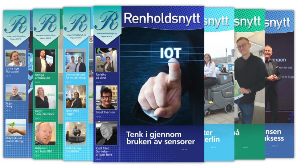 Renholdsnytt 6/2019 er ute nå