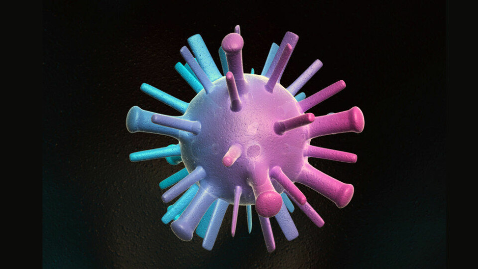 Luft­bårent influensa­virus. (Ill.: Colourbox)