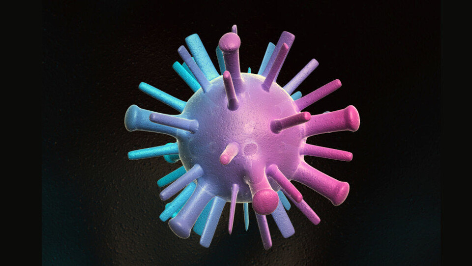 Luftbårent influensavirus. (Ill.: Colourbox) Luftbårent influensavirus. (Ill.: Colourbox)