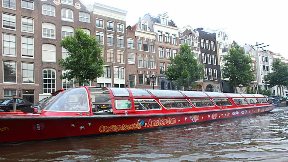 Skal du til Amsterdam i mai 2020, blir du ikke alene. Allerede nå begynner hotellene å bli booket vekk. (Ill.foto fra kanal­cruise: teh)