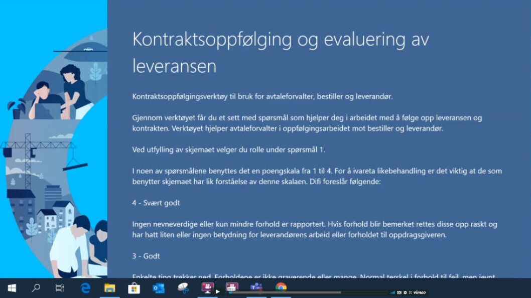 Faksimile fra opplæringsvideo om det nye elektroniske verktøyet. (Ill. etter Digitaliseringsdirektoratet) Faksimile fra opplæringsvideo om det nye elektroniske verktøyet. (Ill. etter Digitaliseringsdirektoratet)