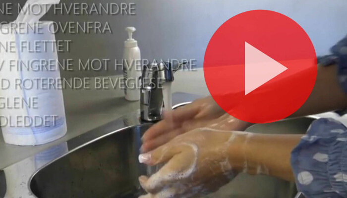 IFI.no har laget en 11-trinns oppskrift på grundig håndvask.