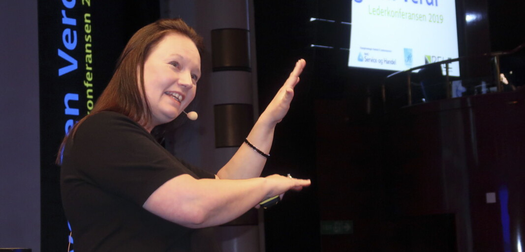 Ingeborg Malterud blir ny fagsjef for Renhold og fasilitetstjenester i NHO Service og Handel. Her fra foredrag under Bygg Ren Verdi 2019. Ingeborg Malterud blir ny fagsjef for Renhold og fasilitetstjenester i NHO Service og Handel. Her fra foredrag under Bygg Ren Verdi 2019.