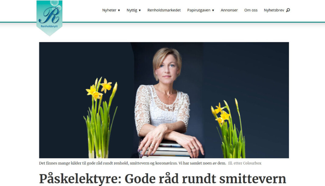 Koronapandemien har gitt Renholdsnytt.no et oppsving i antall lesere. Koronapandemien har gitt Renholdsnytt.no et oppsving i antall lesere.