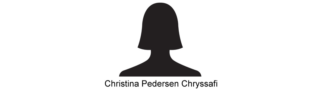 Christina Pedersen Chryssafi. Christina Pedersen Chryssafi.