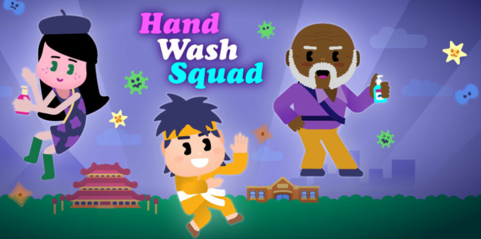 Mobilspillet skal hjelpe 4-8-åringer med å forstå når og hvordan hendene bør vaskes.