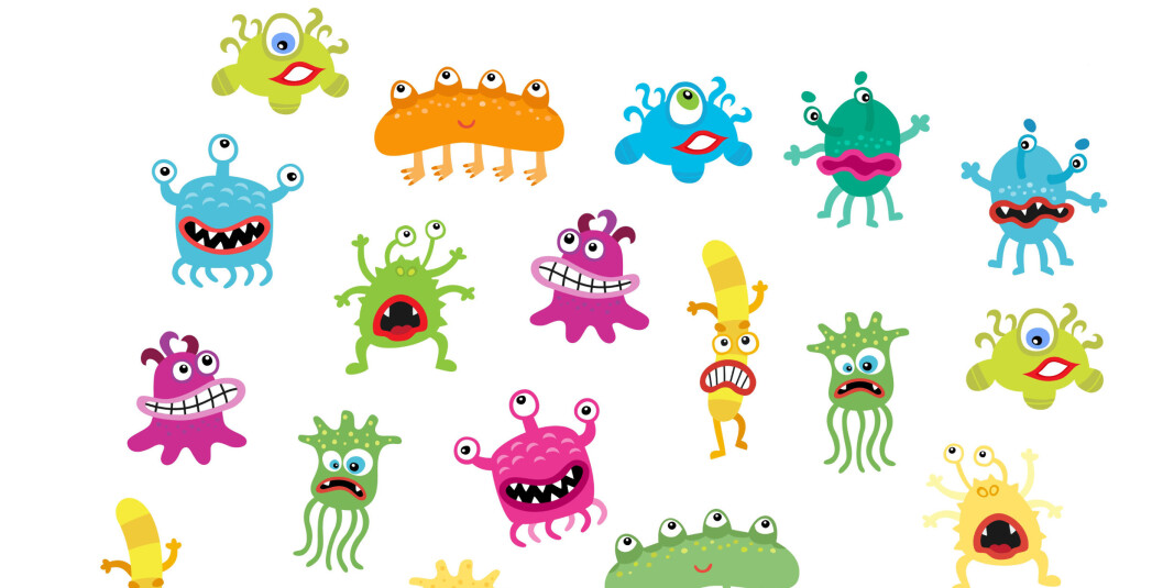 Bakterier som omgir seg med en biofilm, kan være svært seiglivede både mot antibiotika og desinfeksjonsmidler. Bakterier som omgir seg med en biofilm, kan være svært seiglivede både mot antibiotika og desinfeksjonsmidler.