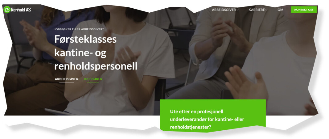 Koronakrisen ble for tøff for selskapet CS Renhold, som tilbød tjenester innenfor renhold og kantine. Koronakrisen ble for tøff for selskapet CS Renhold, som tilbød tjenester innenfor renhold og kantine.