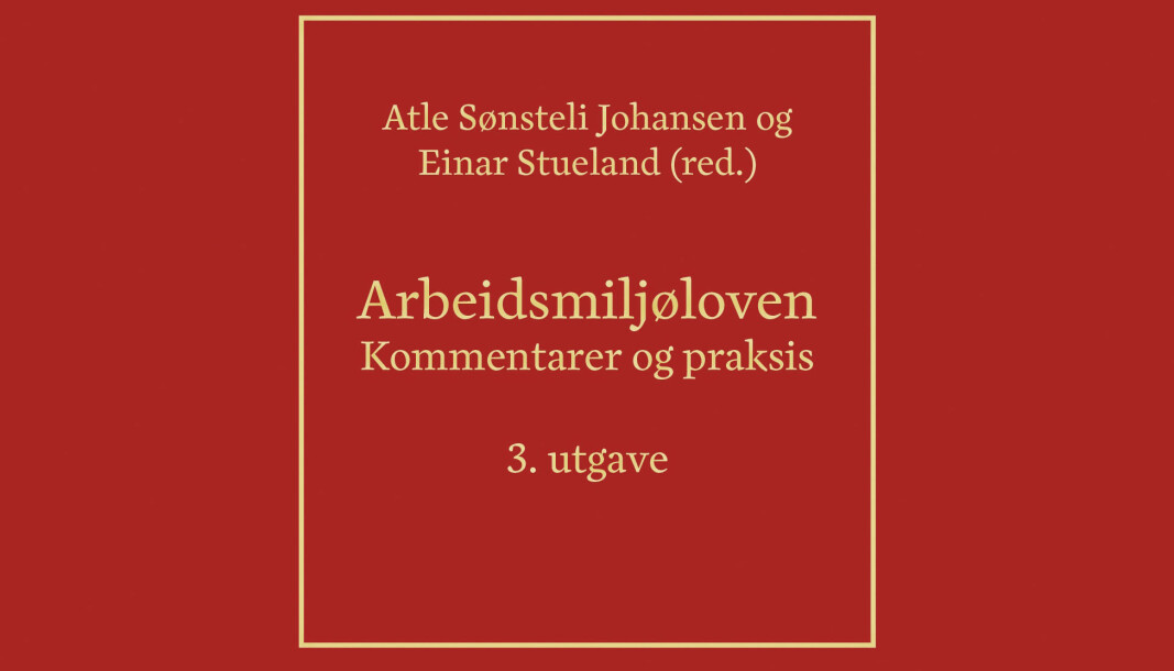 I en ny kommentarutgave er endringene til arbeidsmiljøloven gjennomgått og ajourført, og noen kapitler er omarbeidet. I en ny kommentarutgave er endringene til arbeidsmiljøloven gjennomgått og ajourført, og noen kapitler er omarbeidet.